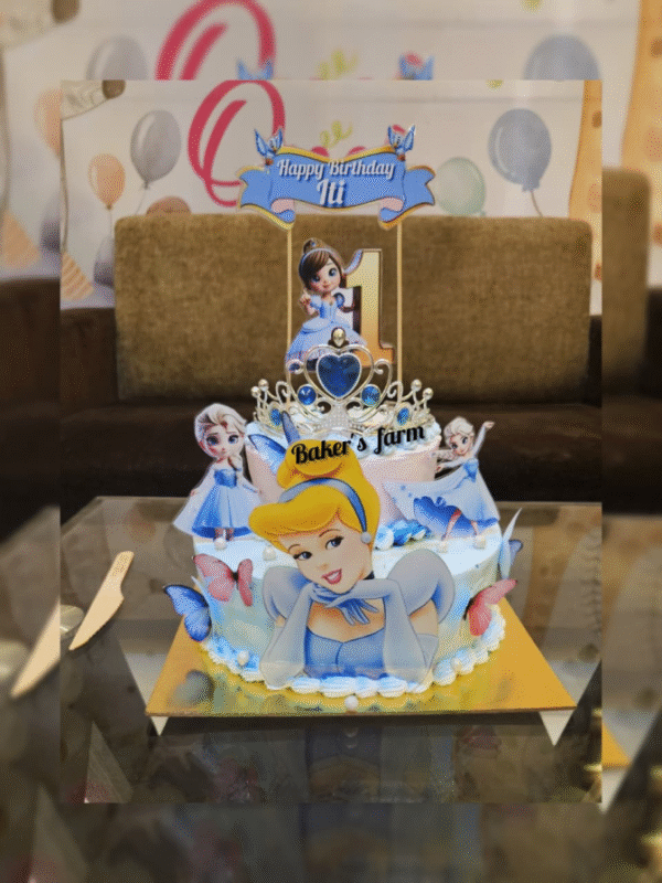 Sofia Theme Cake - 1.5 kg